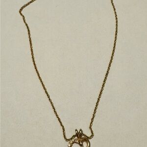 Elegant Gold Heart Pendant Necklace